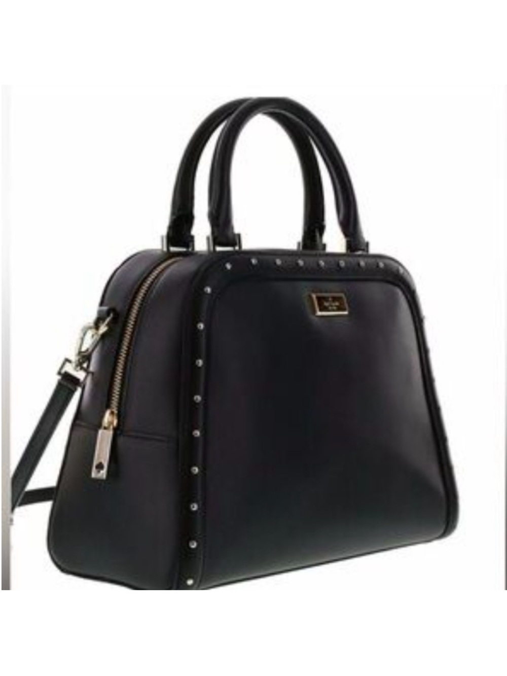 KATE SPADE ROCKSTUD LEATHER BAG - Picture 2 of 5
